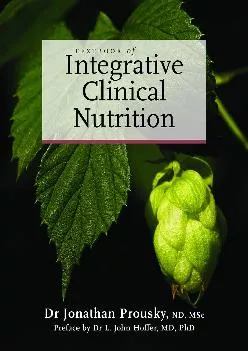 (READ)-Textbook of Integrative Clinical Nutrition