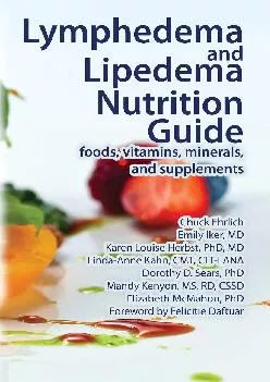 (READ)-Lymphedema and Lipedema Nutrition Guide: foods, vitamins, minerals, and supplements