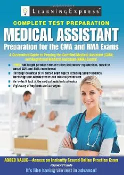 (EBOOK)-Medical Assistant Exam: Preparation for the CMA and RMA Exams
