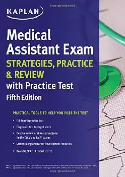 (BOOK)-Medical Assistant Exam Strategies, Practice & Review with Practice Test (Kaplan Test Prep)