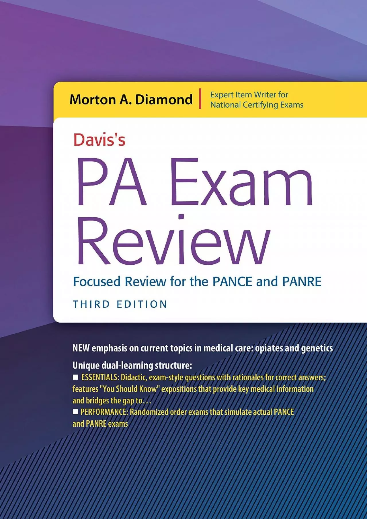 PDF-(BOOS)-Davis\'s PA Exam Review: Focused Review for the PANCE and PANRE: Focused Review