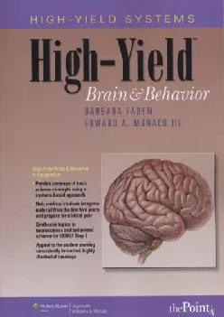 (READ)-High-Yield Brain and Behavior (High-yield Systems)