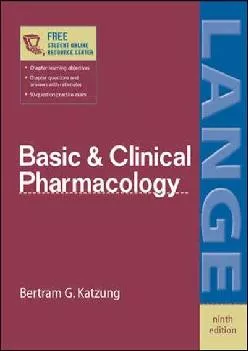 (BOOK)-Basic & Clinical Pharmacology, Ninth Edition