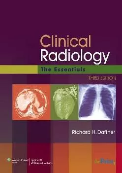 (READ)-Clinical Radiology: The Essentials (Daffner, Clinical Radiology)