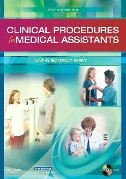 (DOWNLOAD)-Clinical Procedures for Medical Assistants