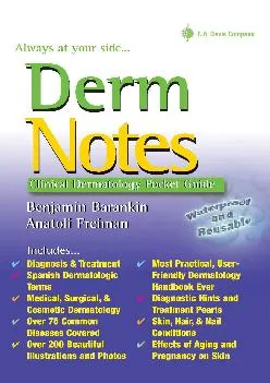 (DOWNLOAD)-Derm Notes: Dermatology Clinical Pocket Guide