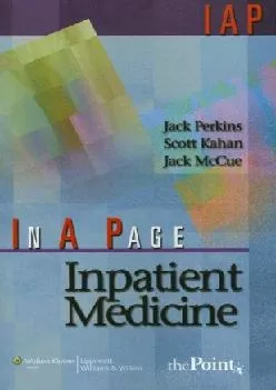 (BOOK)-In a Page Inpatient Medicine