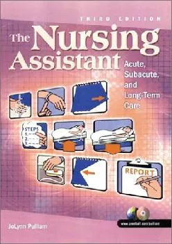 (BOOK)-The Nursing Assistant: Acute, Subacute and Long-Term Care