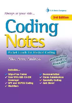 (EBOOK)-Coding Notes: Pocket Coach for Medical Coding