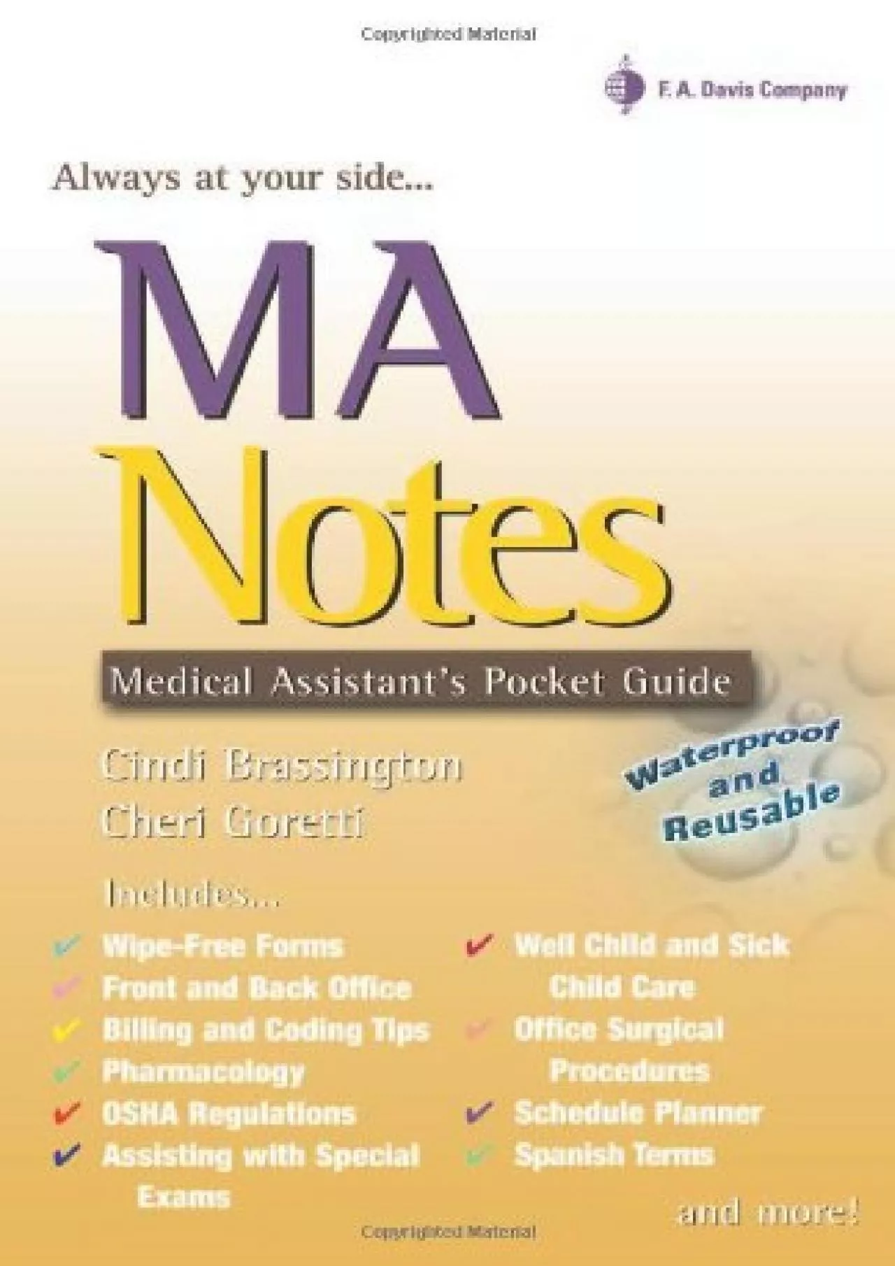 PDF-(BOOS)-MA Notes: Medical Assistant\'s Pocket Guide