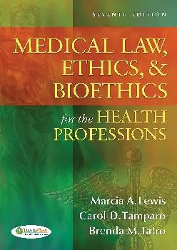 (EBOOK)-Medical Law, Ethics, & Bioethics for the Health Professions