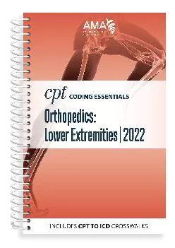 (DOWNLOAD)-CPT Coding Essentials for Orthopaedics Lower 2022