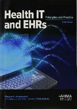 (EBOOK)-Health IT and EHRs: Principles and Practice