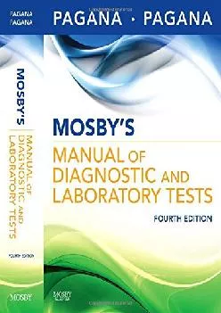 (BOOS)-Mosby\'s Manual of Diagnostic and Laboratory Tests