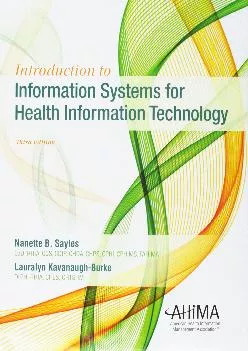 (EBOOK)-Introduction to Information Systems for Health Information Technology