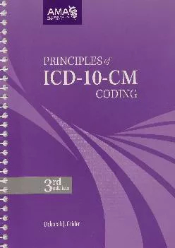 (EBOOK)-Principles of ICD-10-CM Coding