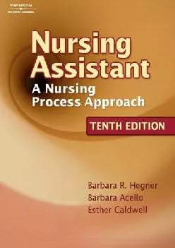 (READ)-Workbook to Accompany Nursing Assistant: A Nursing Process Approach