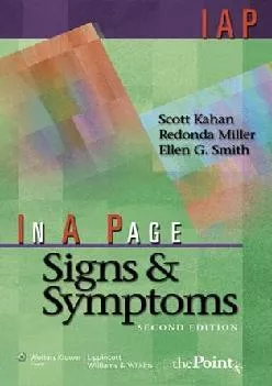 (BOOS)-In A Page Signs & Symptoms (In a Page Series)