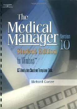 (BOOS)-Medical Manager Student Edition 10.0