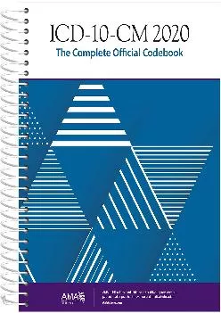 (READ)-ICD-10-CM 2020: The Complete Official Codebook (ICD-10-CM the Complete Official Codebook)