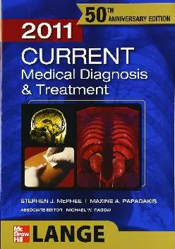 (BOOS)-CURRENT Medical Diagnosis and Treatment 2011 (LANGE CURRENT Series)