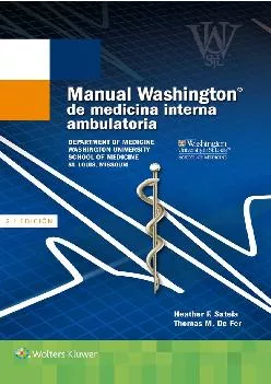 (DOWNLOAD)-Manual Washington de medicina interna ambulatoria (Spanish Edition)