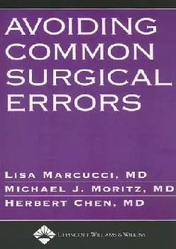 (EBOOK)-Avoiding Common Surgical Errors