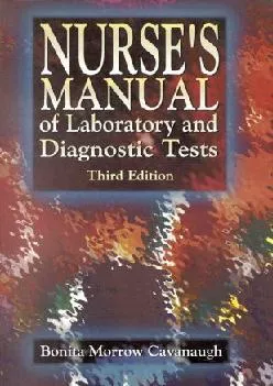 (BOOK)-NRSE\'S MAN OF LAB & DIAG TSTS