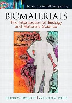 (BOOK)-Biomaterials: The Intersection of Biology and Materials Science