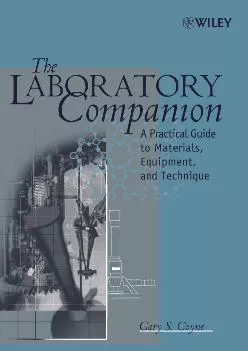 (BOOK)-The Laboratory Companion: A Practical Guide to Materials, Equipment, and Technique (Revised Edition)