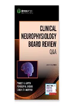 (BOOS)-Clinical Neurophysiology Board Review Q&A, Second Edition