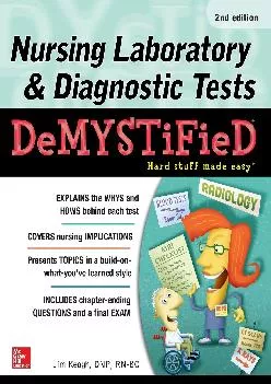 (BOOK)-Nursing Laboratory & Diagnostic Tests Demystified, Second Edition