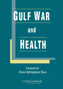 (READ)-Gulf War and Health: Treatment for Chronic Multisymptom Illness