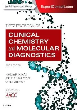 (EBOOK)-Tietz Textbook of Clinical Chemistry and Molecular Diagnostics