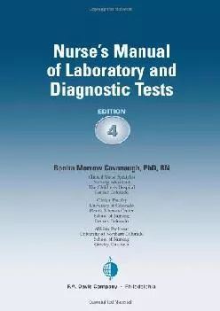 (EBOOK)-Nurse\'s Manual of Laboratory and Diagnostic Tests