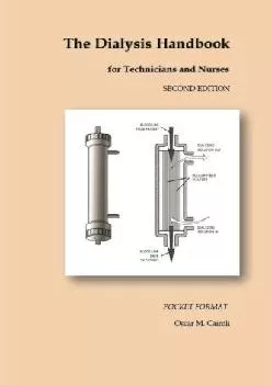 (DOWNLOAD)-The Dialysis Handbook for Technicians and Nurses: Pocket Format