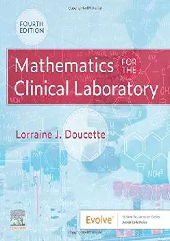 (BOOK)-Mathematics for the Clinical Laboratory