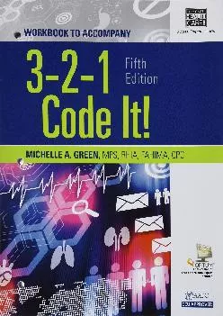 (EBOOK)-Student Workbook for Green\'s 3,2,1 Code It!, 5th