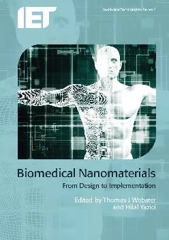 (DOWNLOAD)-Biomedical Nanomaterials: From design to implementation (Healthcare Technologies)