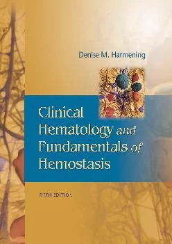 (BOOS)-Clinical Hematology and Fundamentals of Hemostasis