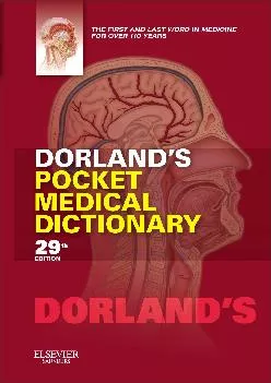 (BOOS)-Dorland\'s Pocket Medical Dictionary (Dorland\'s Medical Dictionary)