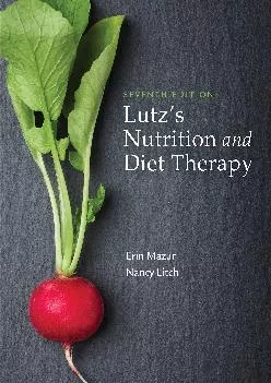 (BOOS)-Lutz\'s Nutrition and Diet Therapy