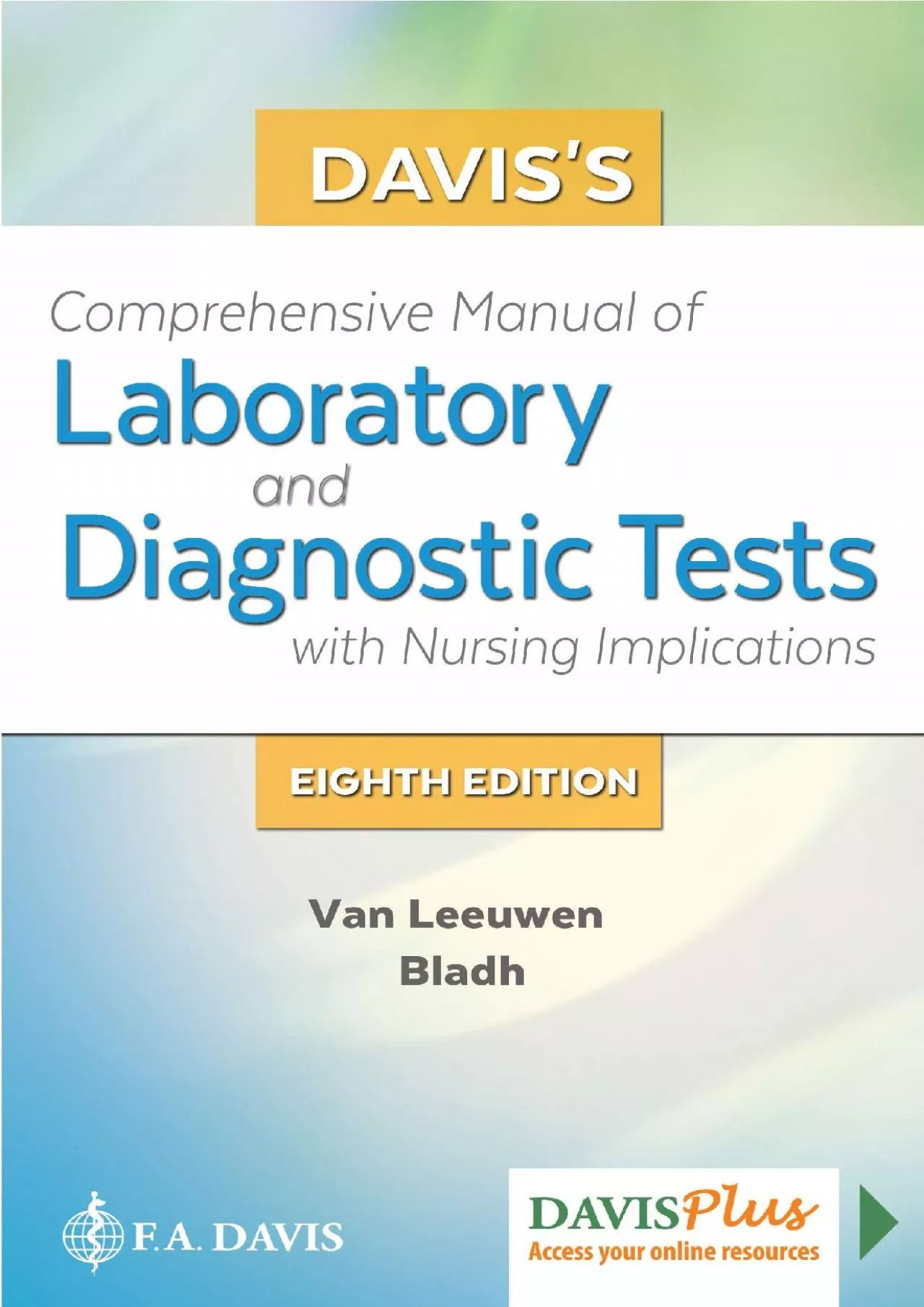 (BOOS)-Davis\'s Comprehensive Manual of Laboratory and Diagnostic Tests With Nursing Implications