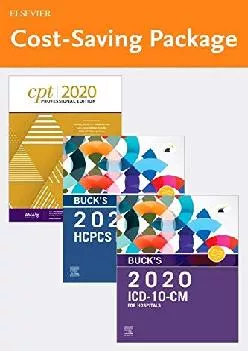 (EBOOK)-Buck\'s 2020 ICD-10-CM Hospital Edition, 2020 HCPCS Professional Edition and AMA 2020 CPT Professional Edition Package