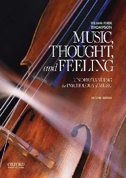 (BOOK)-Music, Thought, and Feeling: Understanding the Psychology of Music