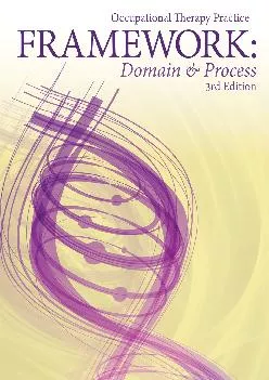 (BOOK)-Occupational Therapy Practice Framework: Domain and Process
