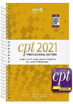 (BOOS)-CPT 2021 Professional Codebook and CPT QuickRef App Package