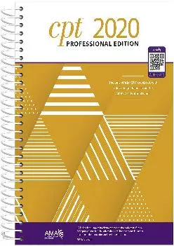 (DOWNLOAD)-CPT Professional 2020 (CPT / Current Procedural Terminology (Professional Edition))