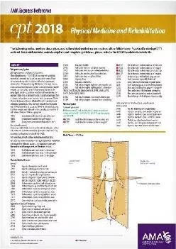 (EBOOK)-CPT 2018 Express Reference Coding Card Physical Medicine and Rehabilitation