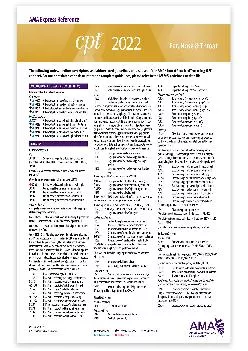 (READ)-CPT Express Reference Coding Card 2022: Ear, Nose & Throat